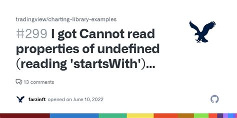 I Got Cannot Read Properties Of Undefined Reading Startswith Inside