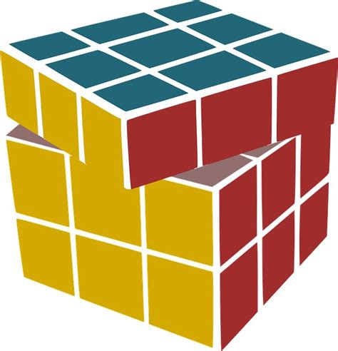 Free flat rubik's cube icon of all; Rubik's Cube PNG Image | Rubiks cube, Cube, Clip art