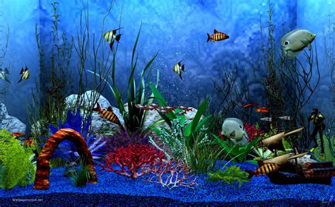 Animated Aquarium Wallpaper For Windows 7 Free