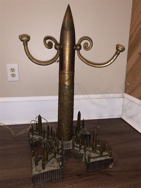 Trench Art Lamp Ww1 Rmilitariacollecting