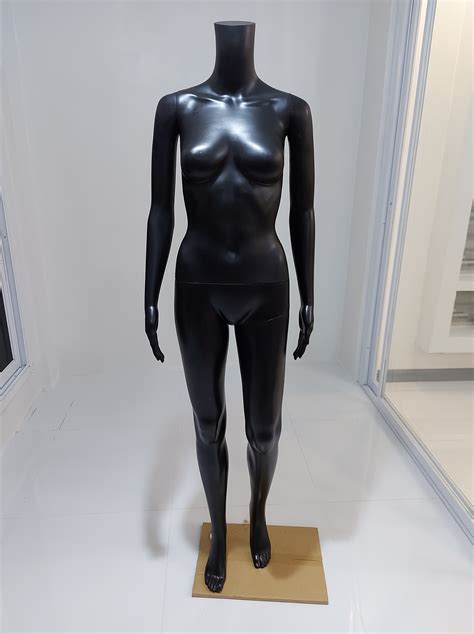Female Full Body Mannequin Durable Headless Black Buzor Bacolod