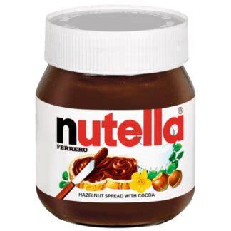Nutella Hazelnut Spread With Cocoa 350gm Moslawala