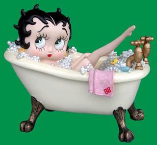Betty Boop Pictures Archive BBPA Betty Boop Bathtub Pictures