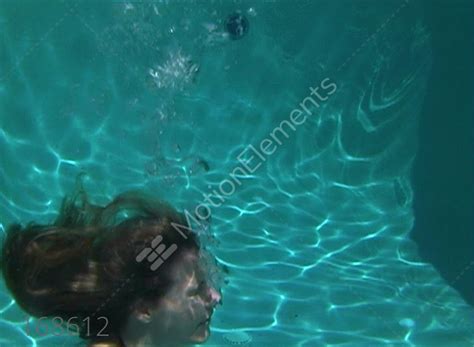 Sexy Bikini Clad Blonde Underwater 3 Stock Video Footage 168612