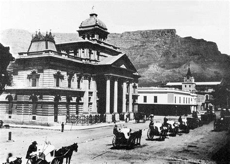 Adderley Street In The Early 1890s Cape Town Vintage Cape South Africa