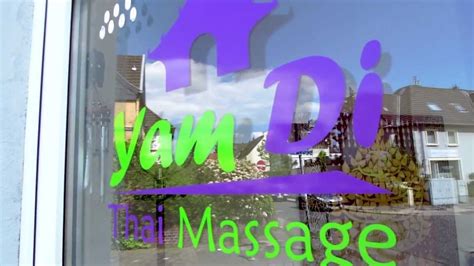 Yam Di Thai Massage Düsseldorf Yamdide Youtube