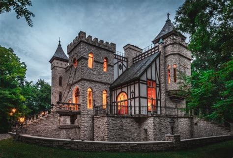 Dream Home Oakland Township Modern Castle Includes Moat And Drawbridge