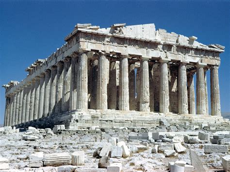 World Visits Acropolis Of Athens Is An Ancient Citadel In Greece