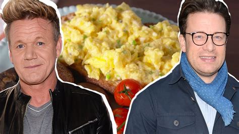 British tv chefs jamie oliver and gordon ramsay have been mocked in the latest episode of us cartoon series south park. Gordon Ramsay Vs. Jamie Oliver: Whose Scrambled Eggs Are ...