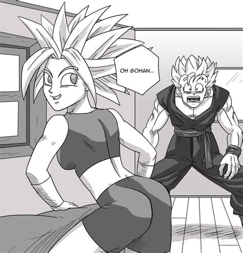 Kefla X Gohan Dibujos Sensuales Personajes De Dragon Ball Dibujo De Goku