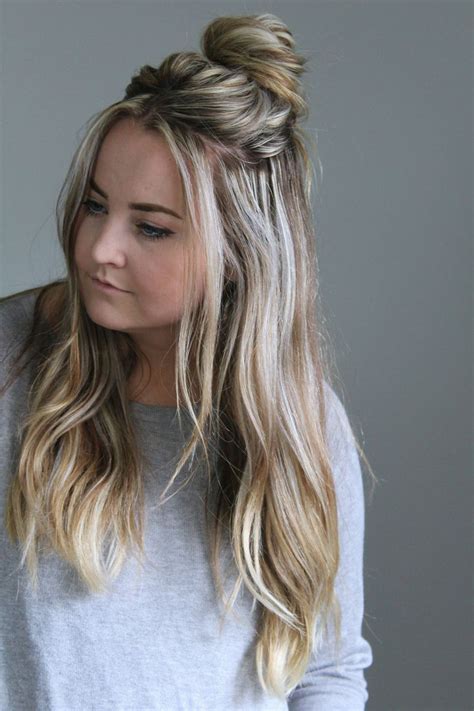 This Is A Super Stylish And Trendy Half Up Hairstyle That Is Quick And