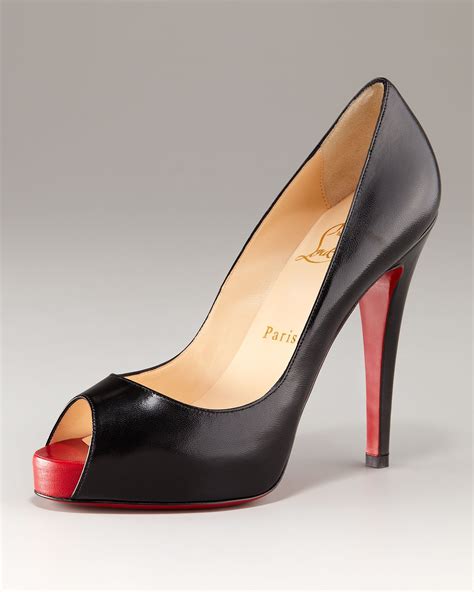 Christian Louboutin Lace Very Prive Pumps Cheap Knock Off Red Bottom Shoes