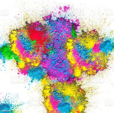 Happy Holi Holi Splash On India Map Colourful India Map Illustration