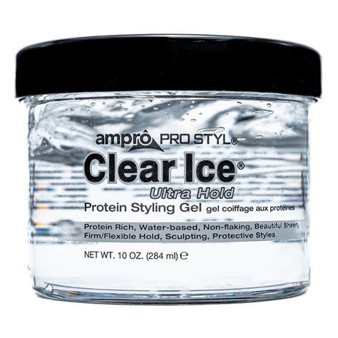 Ampro Pro Styl Clear Ice Protein Styling Gel 10 Oz Hair Care Styling Products
