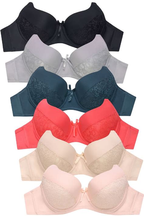 288 Units Of Mamia Ladies Full Cup Plain Lace Bra Womens Bras And Bra Sets At