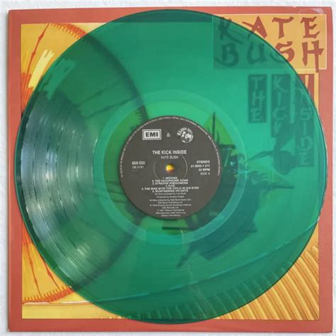 Kate Bush The Kick Inside Ultra Rare Czechoslovakia Green Vinyl Lp