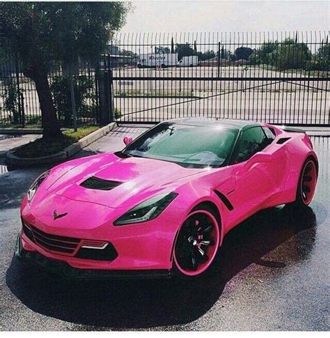 Pink Stingray ♥ Pink Corvette Corvette Dream Cars