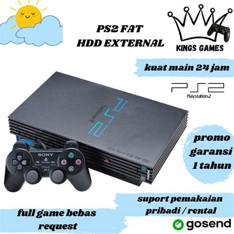 Jual Sony Ps 2 Fat Hdd External 40gb Ps2 Promo Di Lapak Kinggamez