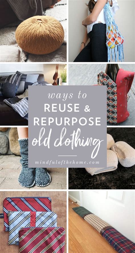22 Practical Ways To Repurpose Old Clothing Into Something New Upcycle Clothes Diy Diy