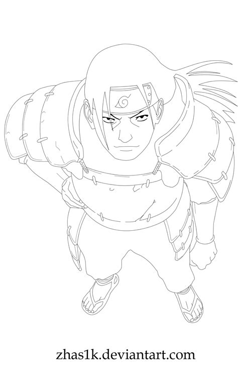 Naruto 158 Lineart By Zhas1k On Deviantart Naruto Drawings Naruto