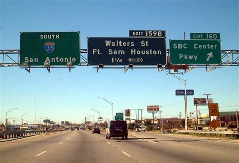 Interstate 35 South San Antonio Aaroads Texas Highways