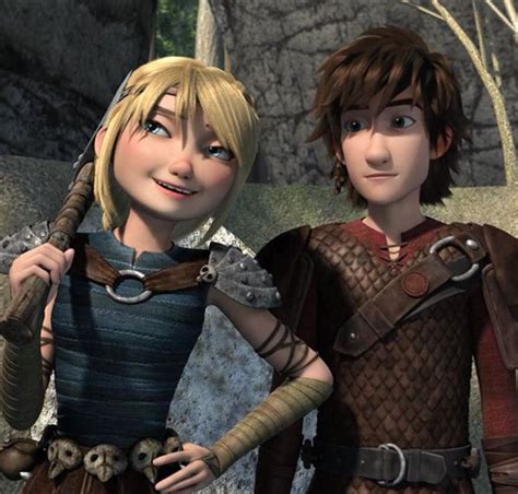 hiccup and astrid from dreamworks dragons race to the edge dreamworks movies dreamworks dragons