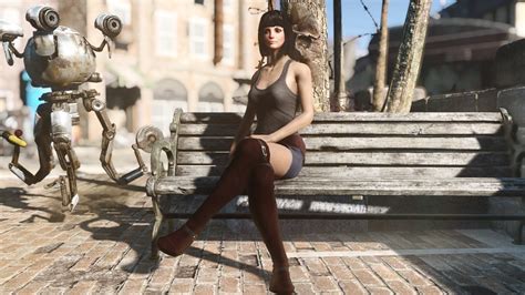 Cbbe Simply Clothes For Female With Bodyslide At Fallout 4 Nexus Mods And Community Black