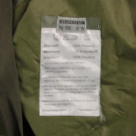 Austrian Army Gore Tex® Jacket Pre Owned Outdoorsee