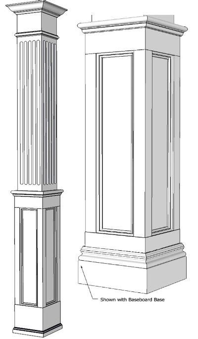Image Result For Tiered Square Architectural Columns Wood Columns