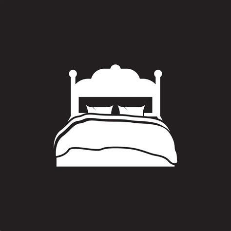 Bed Icon And Symbol Vector Template Illustration 4266401 Vector Art At