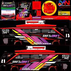 Livery Bussid Full Strobo