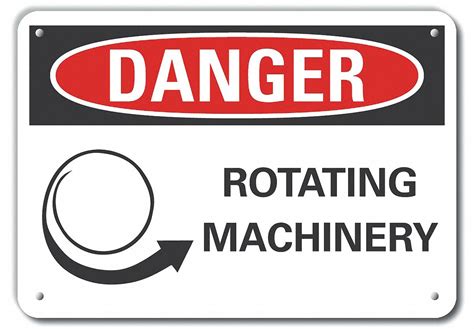 Lyle Plastic Rotating Machinery Danger Sign Sign Format Ansiosha