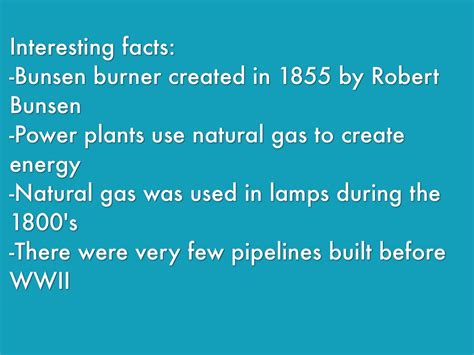 Interesting Energy Facts Natural Gas To Energy Faster