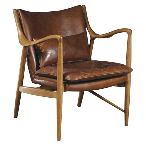 Right2home Wood Frame Arm Chair Mid Century Modern Accent Chairs