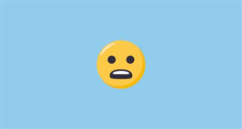 😦 Frowning Face With Open Mouth Emoji On Joypixels 30