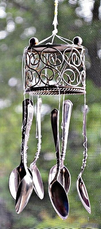 Diy Wind Chimes Recycled Spoons Diy Projects To Try Craft Projects