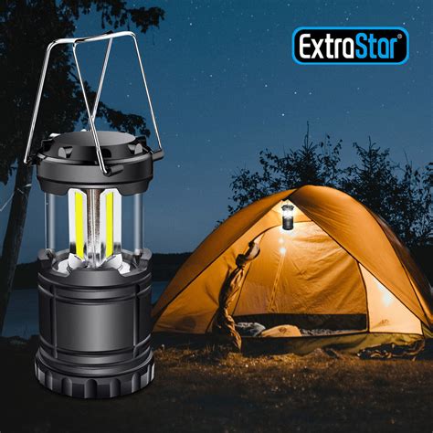 Led Portable Camping Torch Battery Operated Lantern