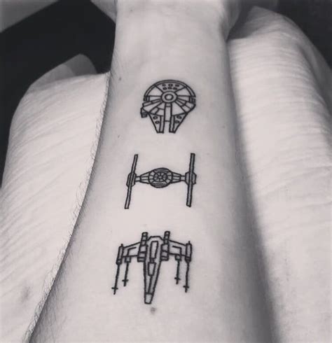 minimalist star wars tattoo ideas