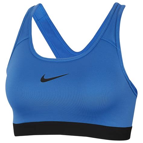 Nike Synthetic Pro Padded Sport Bra In Blue Save 23 Lyst
