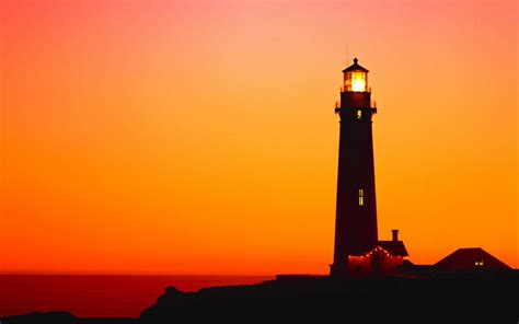 Summer Sunset Lighthouse Desktop Wallpapers Top Free Summer Sunset
