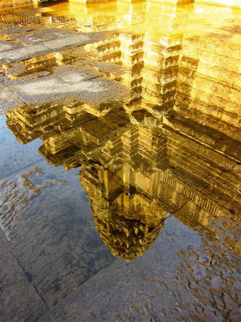 There Are Two Angkor Wat In Cambodia Because Of The Reflection In Water