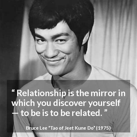 “relationship Is The Mirror In Which You Discover Yourself — To Be Is