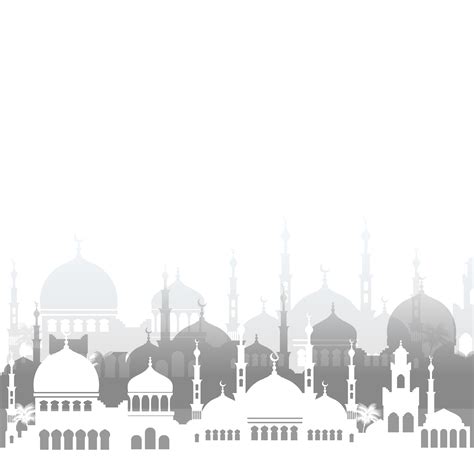 Mosque Ramadhan Islamic Illustration Png Download Png Image