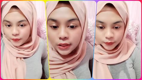 Keindahan Hijab Goyang Desah Dada Gede Youtube
