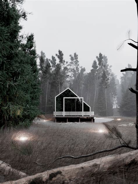 House In The Forest On Behance