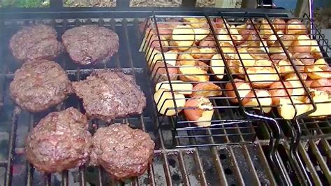 A perfect meaty veggie for vegan dishes. How to Cook Hamburgers on Your Charcoal Grill Using Direct ...
