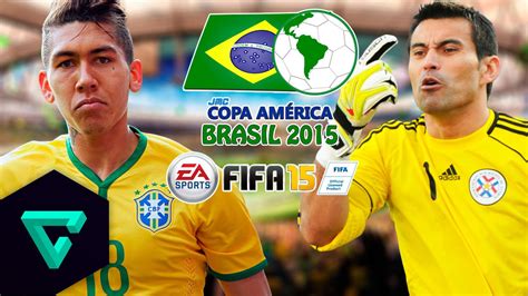 Cobrança de penaltis brazil vs paraguay. Brazil vs. Paraguay | jmc Copa América 2015 | FIFA 15 - YouTube