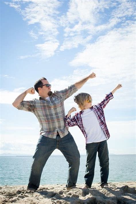 Best Father Son Photography Poses Macho Vibes