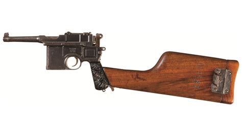 Von Lengerke And Detmold Marked Mauser Model 1896 Pistol And Stock Rock