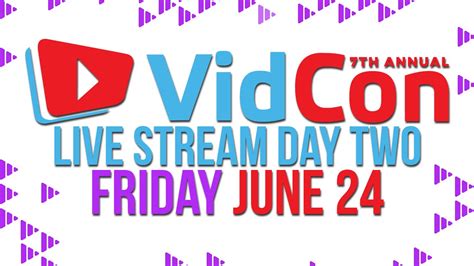 Vidcon Live Day 2 Youtube